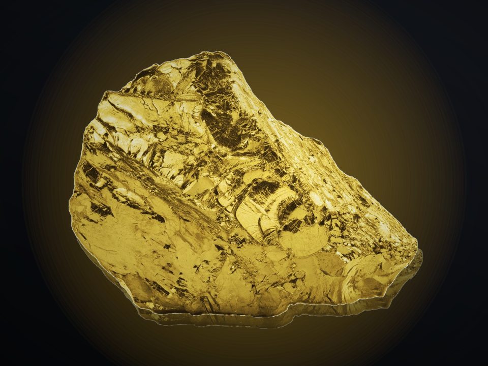 Massives Goldnugget aus Feingold – Ankauf von Altgold, Bruchgold, Zahngold und Goldmünzen